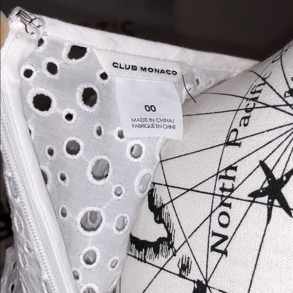 Club Monaco Nadeer Eyelet Dress •GoRGeOuS• - Picture 7 of 8